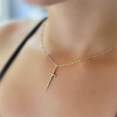 Punch Dagger Necklace