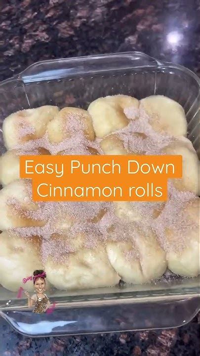 Punch Down Cinnamon Rolls