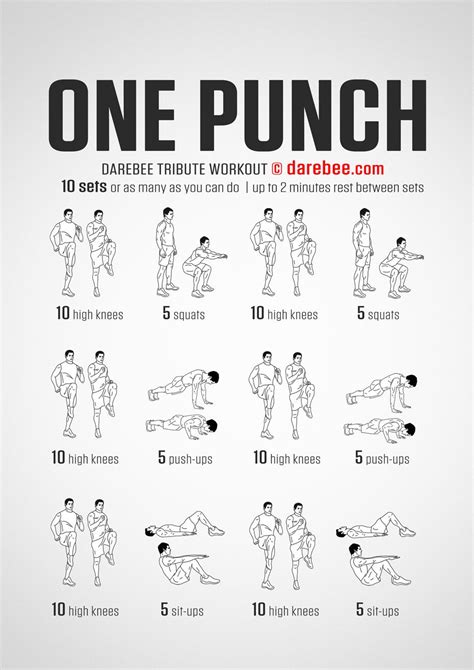 Punch Exercise At Home