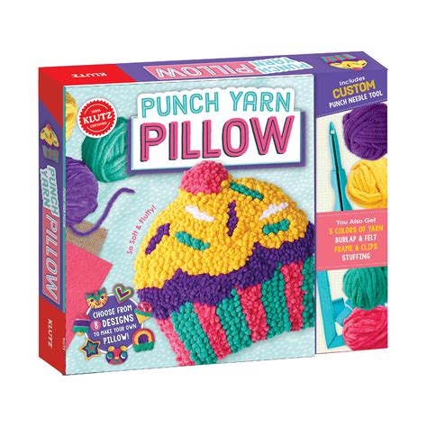 Punch Yarn Pillow