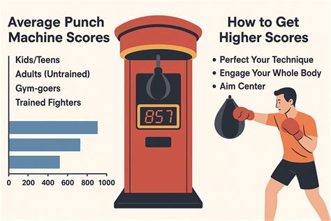 Punching Bag Arcade Game Average Score