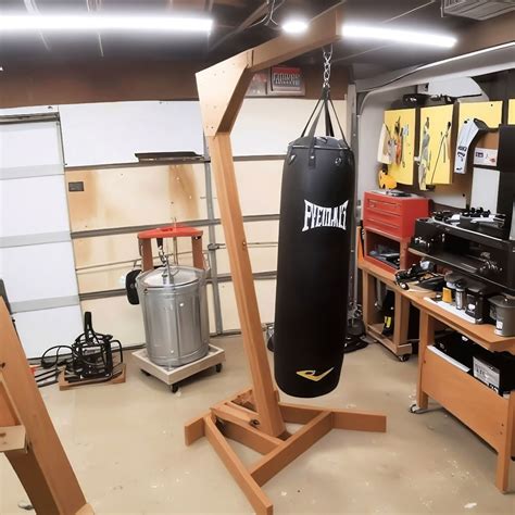 Punching Bag Diy Stand