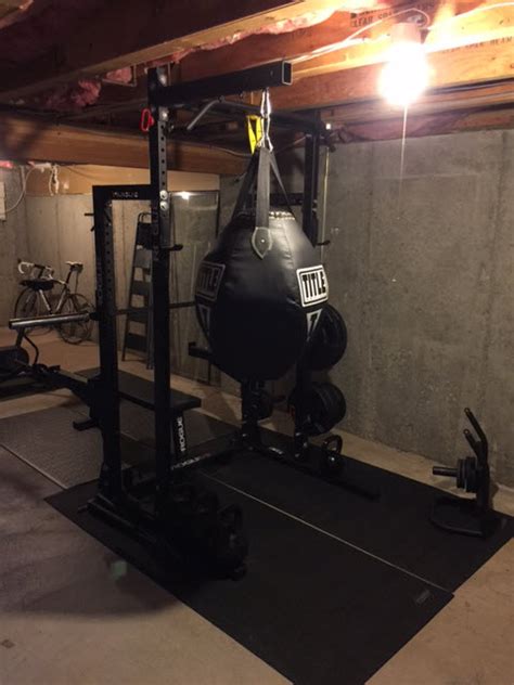 Punching Bag Squat Rack
