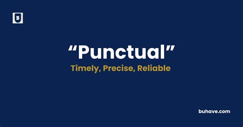 Punctual Meaning Explained Simply