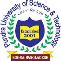 pundra university logo png