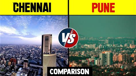 pune vs chennai in population