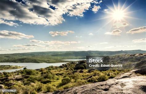 punilla valley sunset