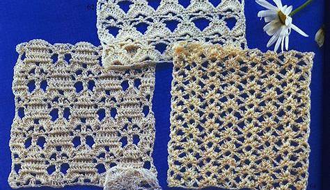 SOLO PUNTOS: Puntos calados crochet