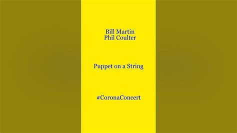 Puppet On A String Phil Coulter