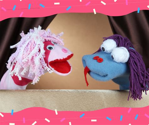 Puppet Show Using Socks