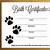 puppy birth certificate template free