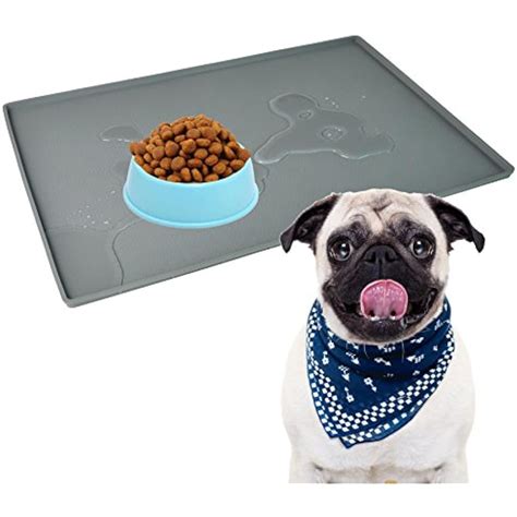 puppy mat near food