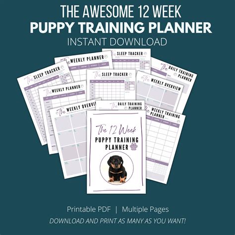 Puppy Training Journal