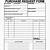 purchase requisition form template excel