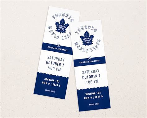 purchase toronto maple leaf tickets