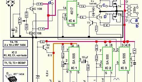 300 Watts PWM Controlled, Pure Sine Wave Inverter Circuit