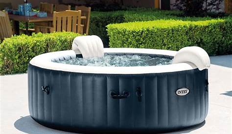 Pure Spa Intex 4 Person Inflatable Portable Heated Bubble