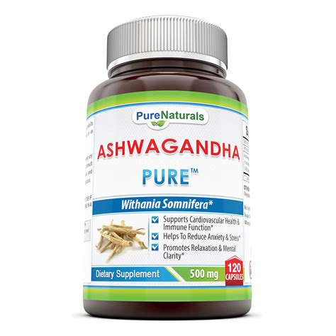 pure ashwagandha capsules