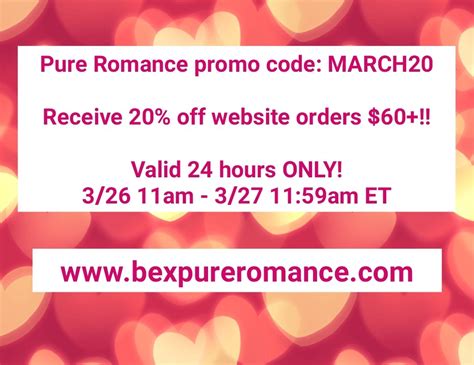 Pure Romance Promo Code August 2020
