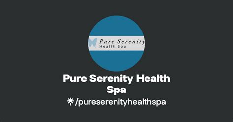 pure serenity health spa