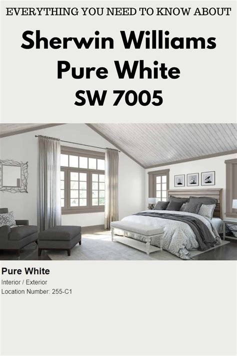 pure white 7005 by sherwin-williams