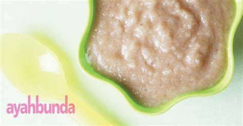 gambar puree apel pisang