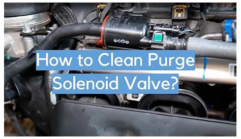 Purge Control Solenoid Valve Ticking My Fuel System Is What Do I Do With