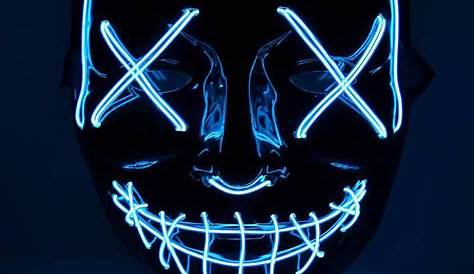 meiguisha led halloween purge mask,halloween scary cosplay