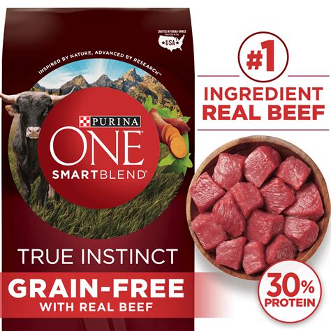Purina ONE Grain Free, Natural, High Protein Dry Dog Food, SmartBlend