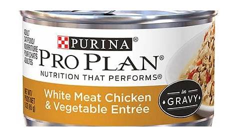 Purina Pro Plan White Meat Chicken And Vegetable Entree