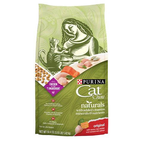 purina cat food nutritional information