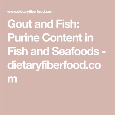 purines in fish oil