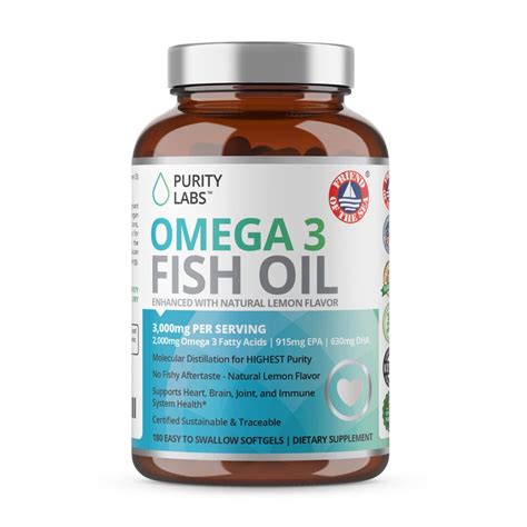 purity fish oil supplements