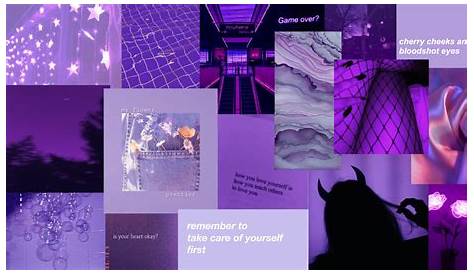 Purple Aesthetic Wallpaper Its All In Your Head - L Wallpapers Purple