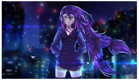 Cool Anime Purple Wallpapers - Wallpaper Cave