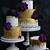 purple and gold cake ideas