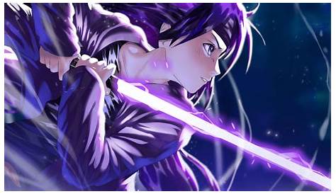 Purple Anime Desktop Wallpapers - Wallpaper Cave