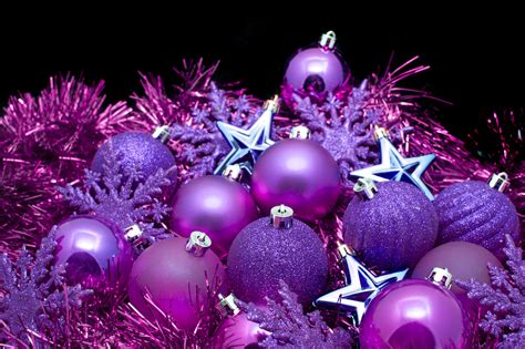 Photo of Purple Christmas decorations Free christmas images