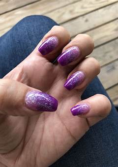Purple Dip Powder Nails - The Latest Trend In Nail Art | 2023