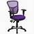 purple ergonomic office chair