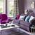 purple living rooms