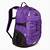 purple north face backpack