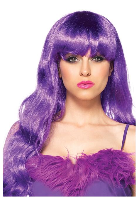 Purple Big Top Clown Wig Purple Hair Costume Wigs for Women