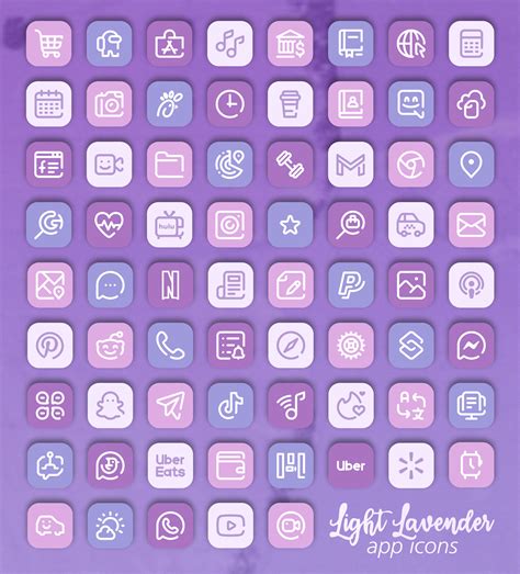 This Are Purple Aesthetic App Icons Settings In 2023