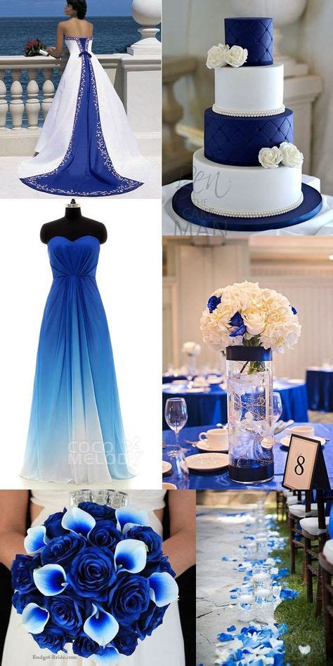 Blue And Purple Wedding