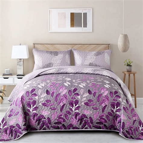 Purple Bedspread Queen Size