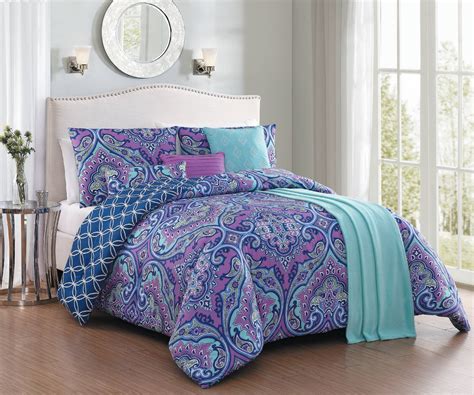 Purple Comforter Sets Queen