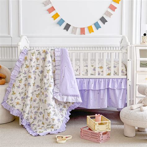 Purple Crib Bedding Sets