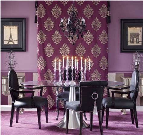 Purple Dining Room Sets