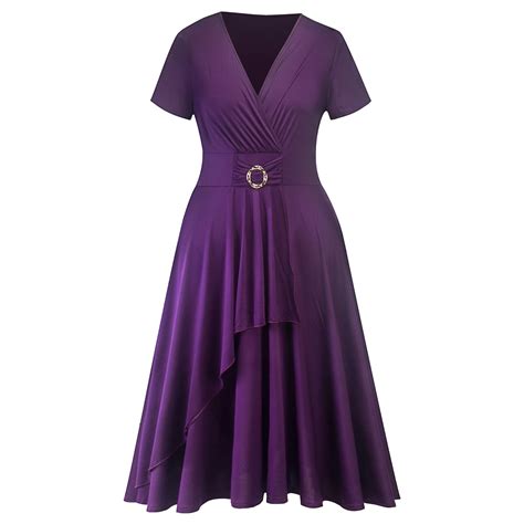 purple dresses for women cheap